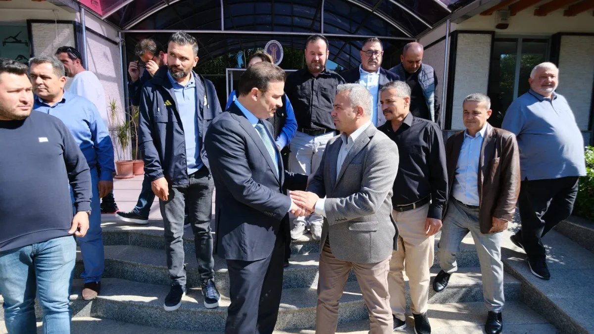 Fethiye Esnaf ve Sanatkarlar Odası ziyaretinden bir kare