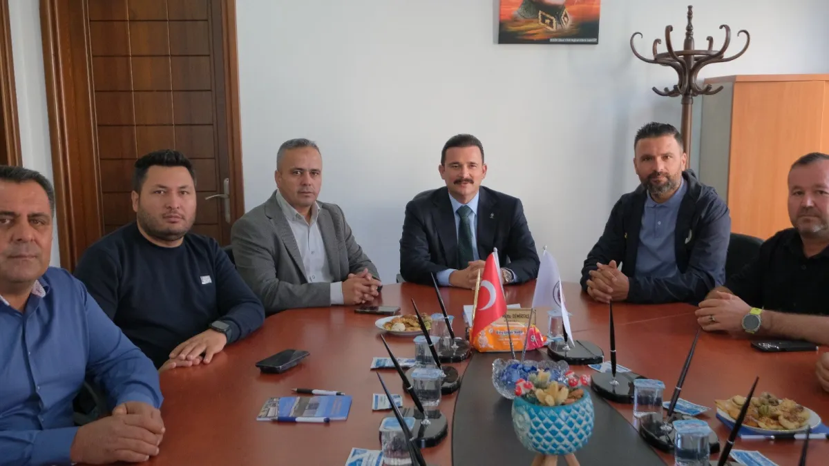 Fethiye Esnaf ve Sanatkarlar Odası ziyaretinden bir kare