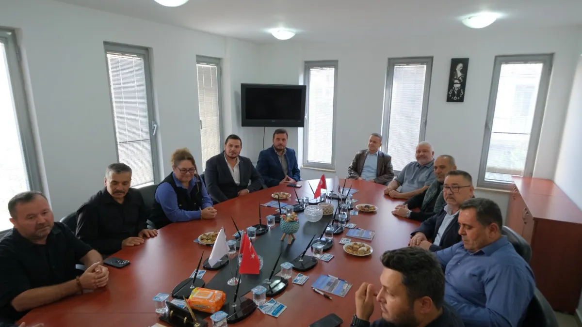 Fethiye Esnaf ve Sanatkarlar Odası ziyaretinden bir kare