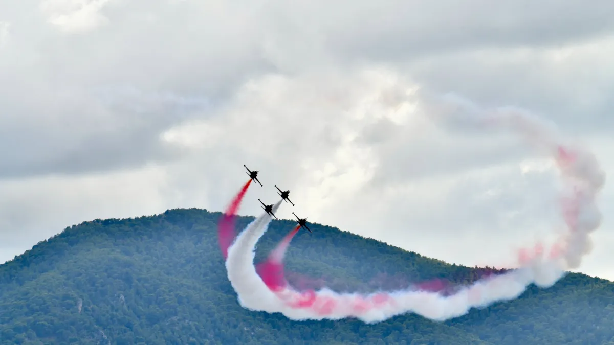 Türk Yıldızları Fethiye semalarında