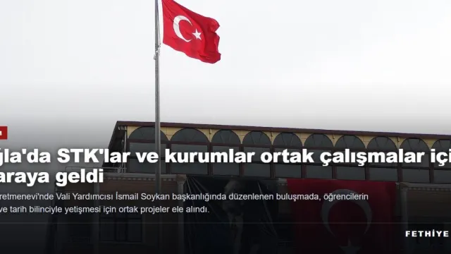 NGOs and organizations in Muğla came together to collaborate