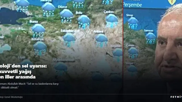 Meteoroloji'den sel uyarısı: Muğla perşembe günü kuvvetli yağış beklenen iller arasında