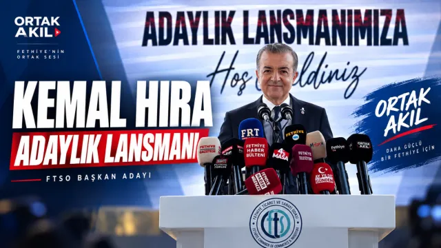 Kemal Hıra FTSO başkan adaylığı için lansman düzenledi