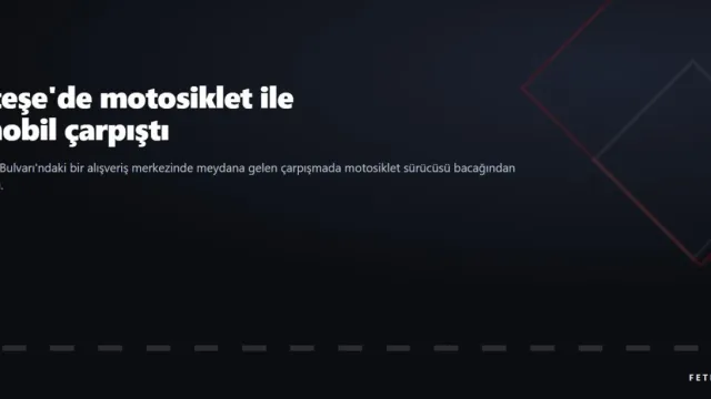 Menteşe'de AVM içinde motosiklet ile otomobil çarpıştı: sürücü hafif yaralandı