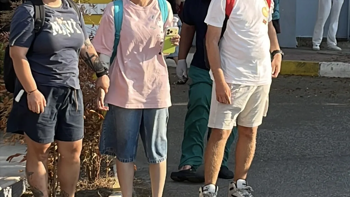 Babadağ’da acı bekleyiş: Eşi hastane bahçesinde gözyaşları içinde bekledi