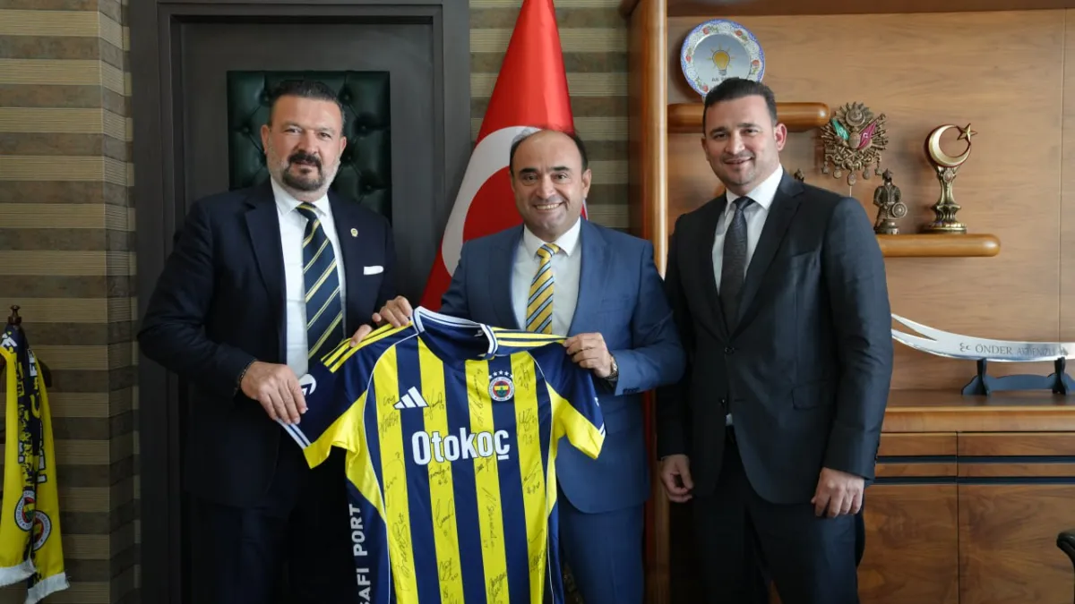 Ertan Torunoğulları’ndan Başkan Akdenizli’ye Ziyaret