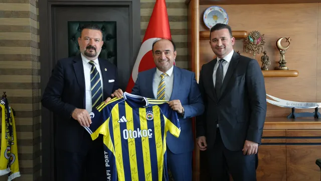 Ertan Torunoğulları’ndan Başkan Akdenizli’ye Ziyaret
