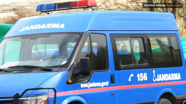 Türk Jandarması'na ait bir devriye aracı