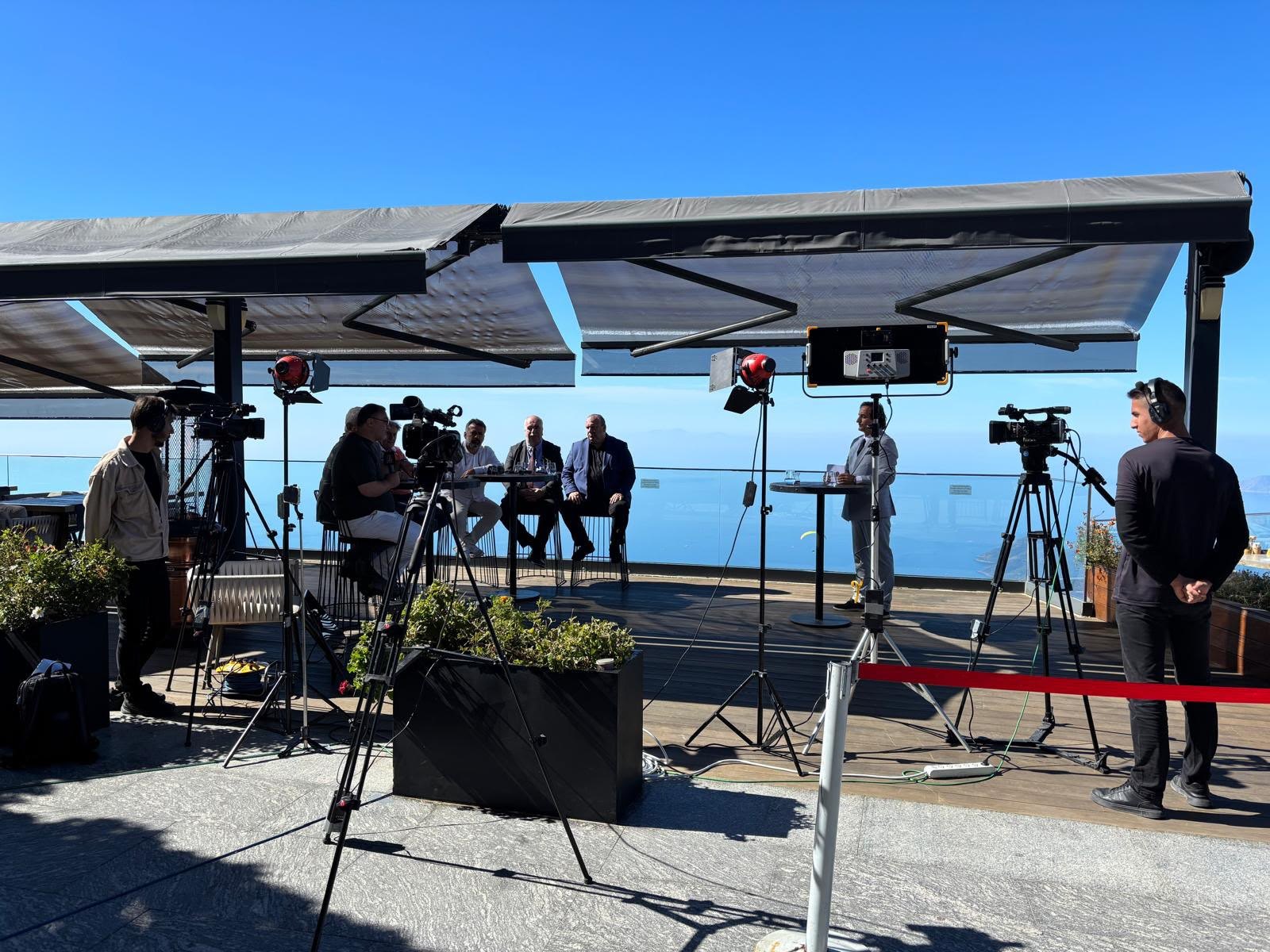 Babadağ'da Kanal Avrupa canlı yayın hazırlığı