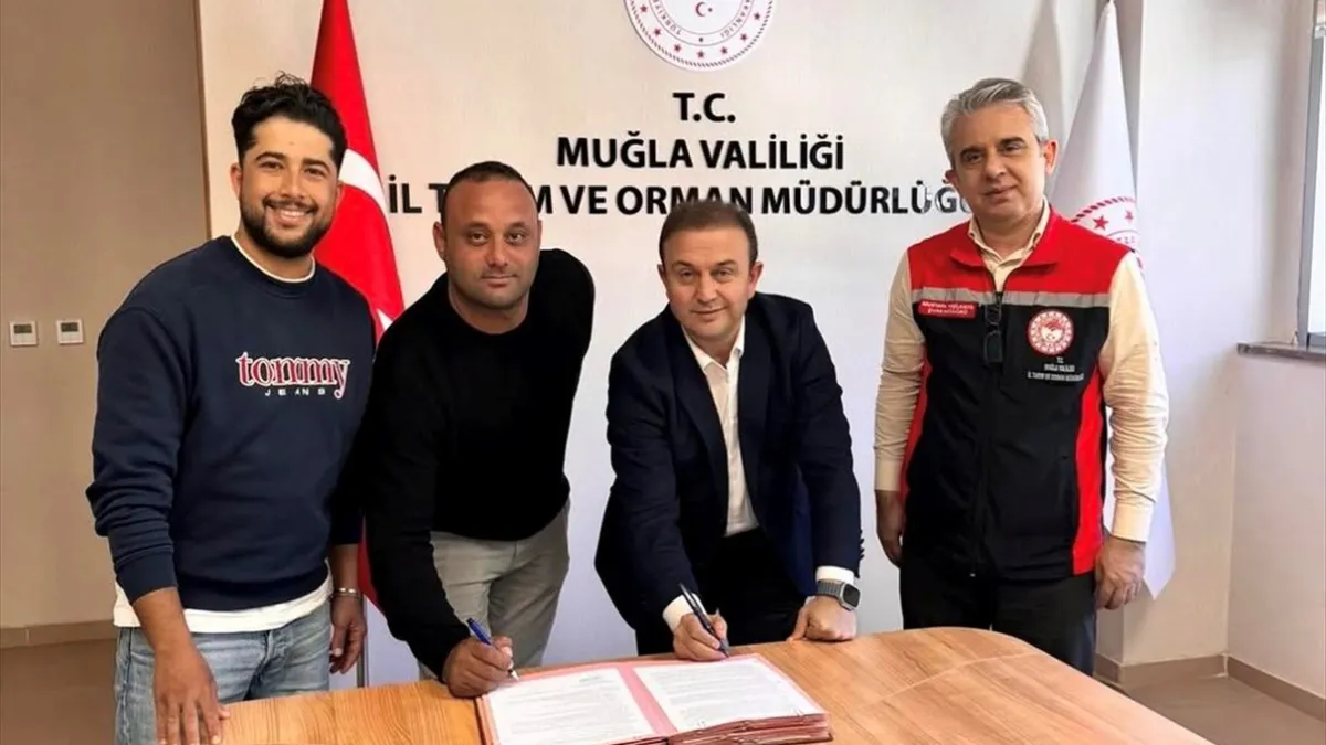 Datça Yazı Köyü Kooperatifi hibe sözleşmesi imza töreni