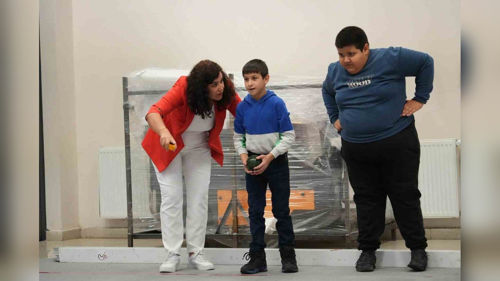 Özel sporcular bocce turnuvasında
