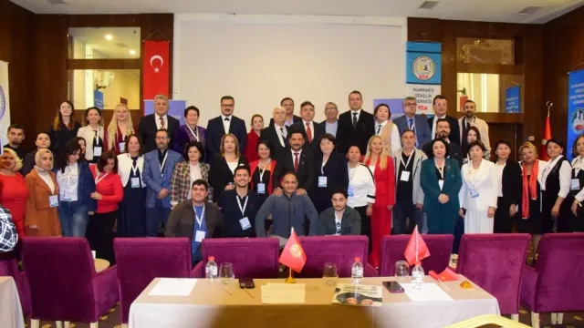 Marmaris'teki kongrenin katılımcıları