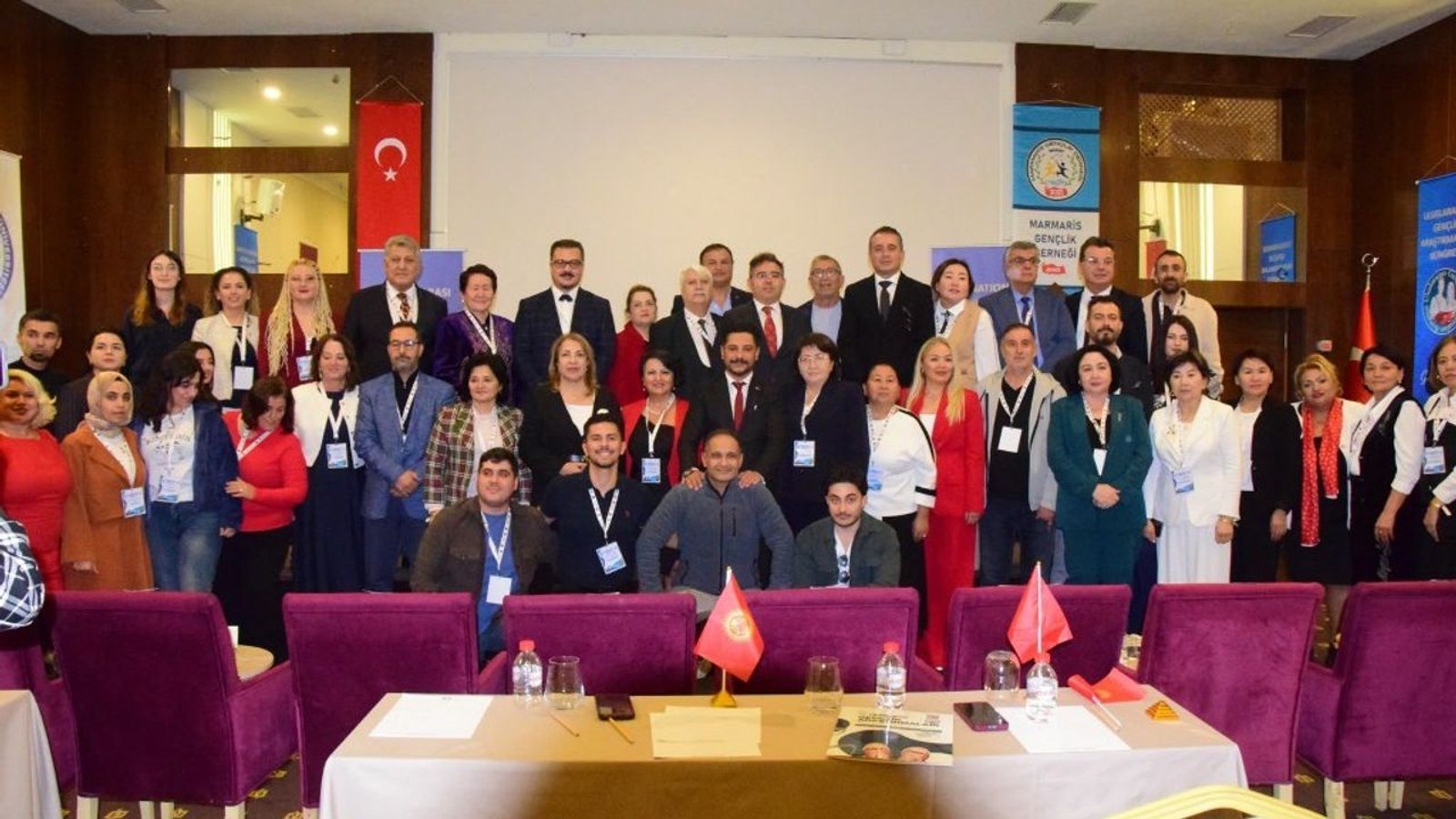 Marmaris'teki kongrenin katılımcıları