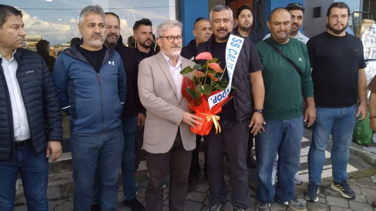 Çalış Bot Kooperatifi yönetimi ziyarette